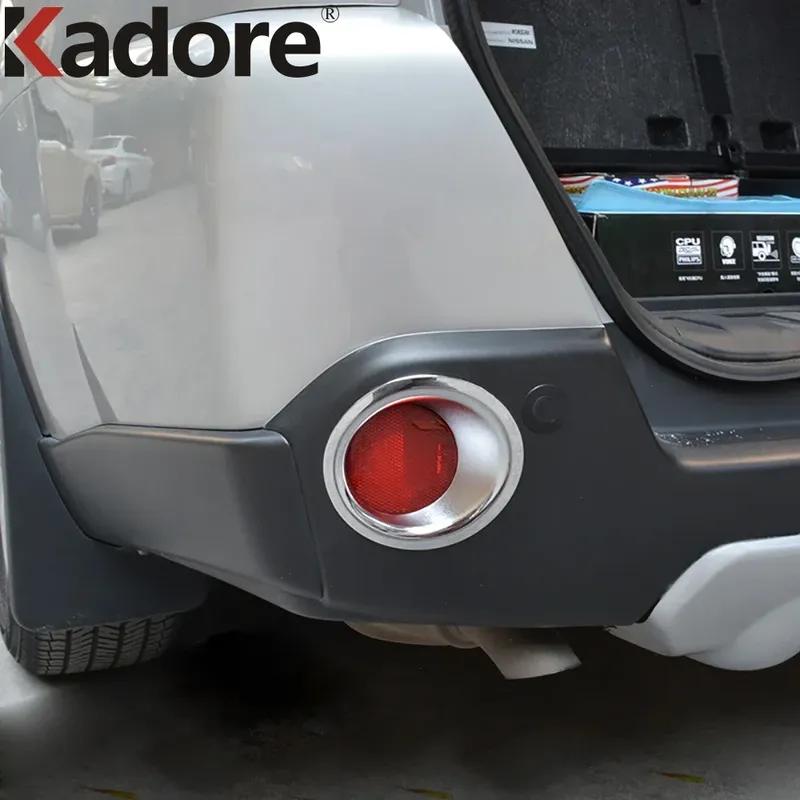 Front Rear Fog Light Lamp Cover Trim For Nissan X-Trail 2008 2009 2010 2011 Chrome Car Accessories Foglight Trims (Not For T31)