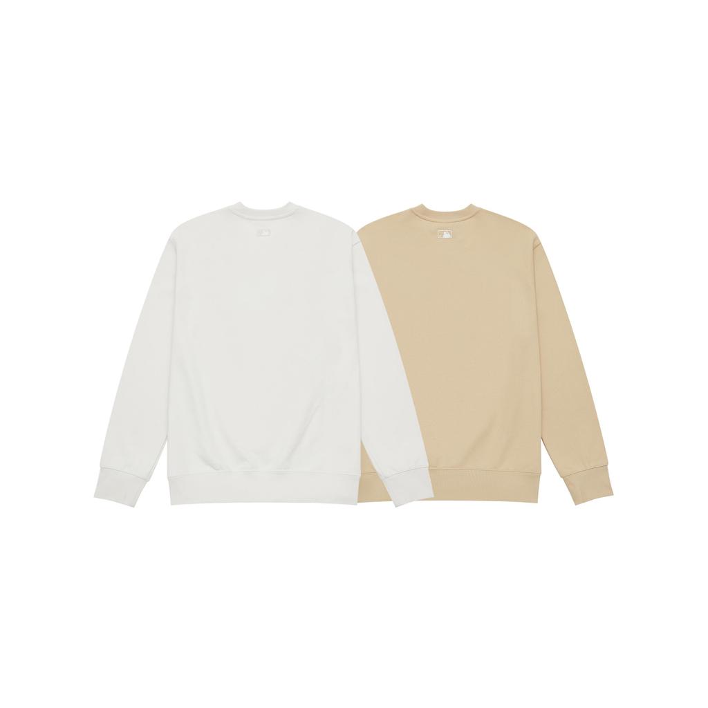 MLB New York Yankees Heart 24FW Sweatshirt Unisex 2 Pack Cream 3AMTH914450CRS--2