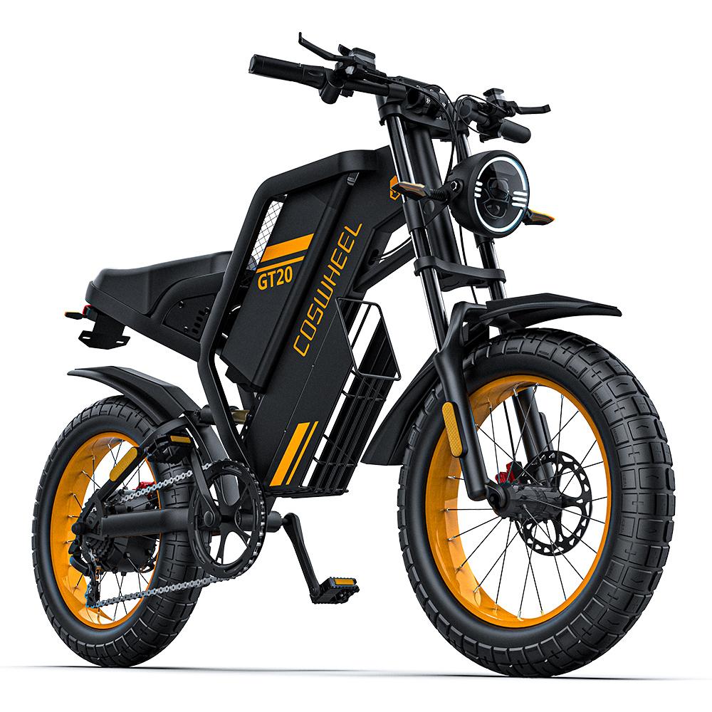 COSWHEEL GT20 20" Electric Dirt Bike 1000W Motor 48V 25Ah Battery