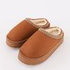 Snow Boots, Women's Winter Baotou Slippers, Sponge Cake Thick Soled Warm Cotton Shoes for Women