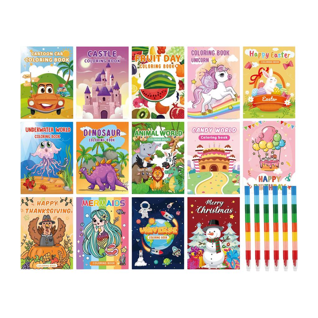 Dinosaurs Coloring-Books For Kids Premium Paper Art Educational Toy