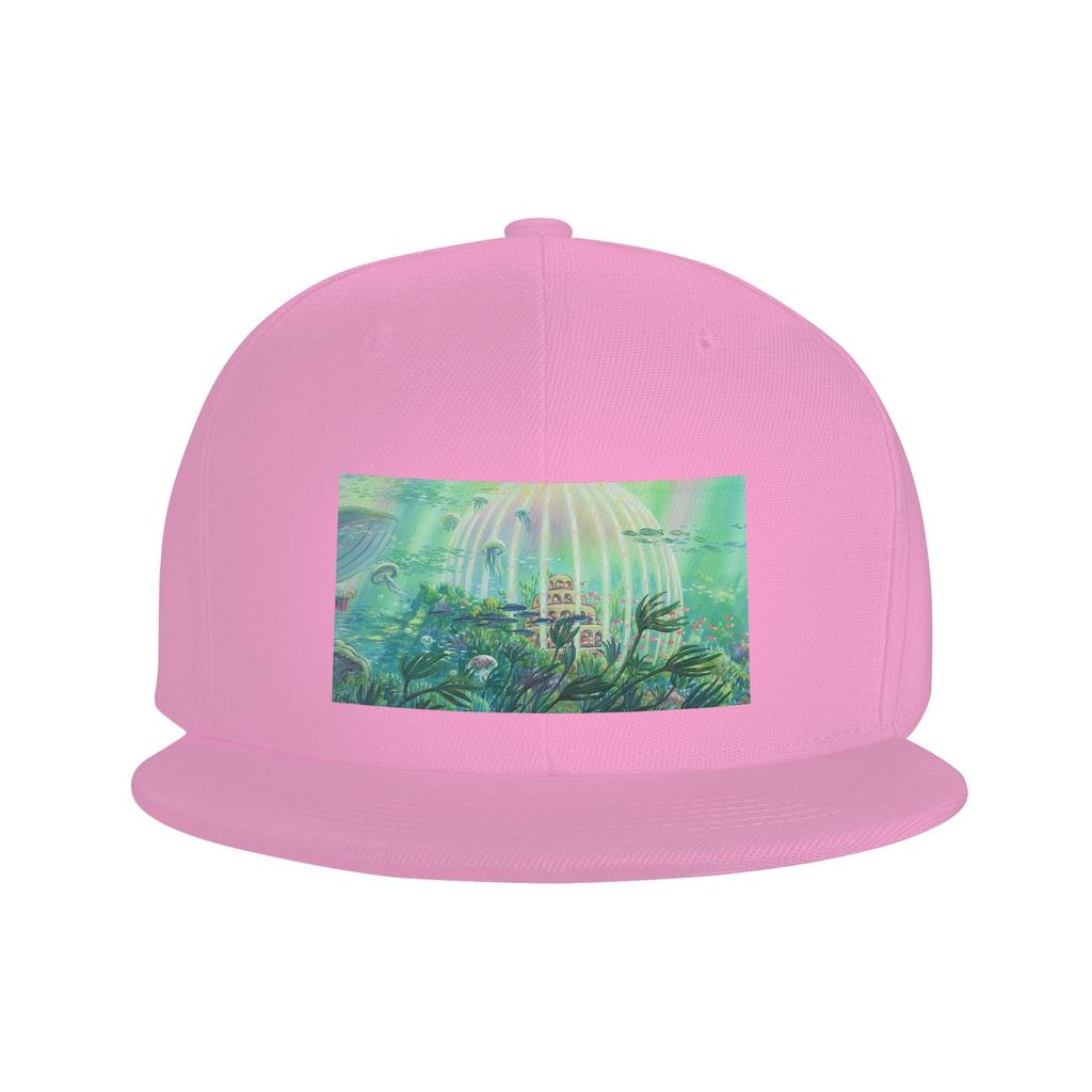 Ponyo Painting Anime Underwater Baseball Caps Snapback Fashion Baseball Hats Breathable Casual Casquette Outdoor for Unisex