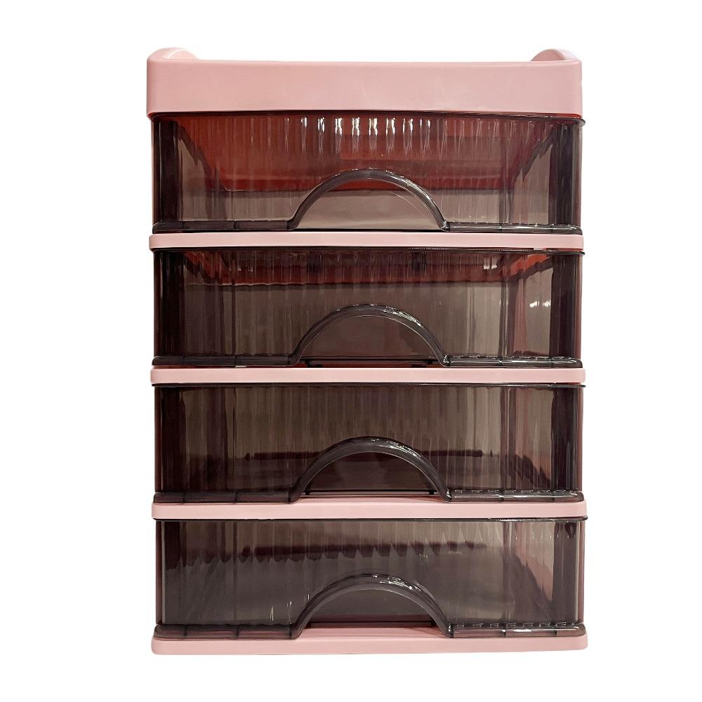 Cosmetic Storage Box, Desktop Separation And Arrangement Storage Cabinet, Skin Care Accessories Multi-Function Locker