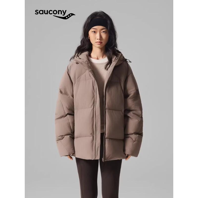 SAUCONY Hooded Down Jacket L
