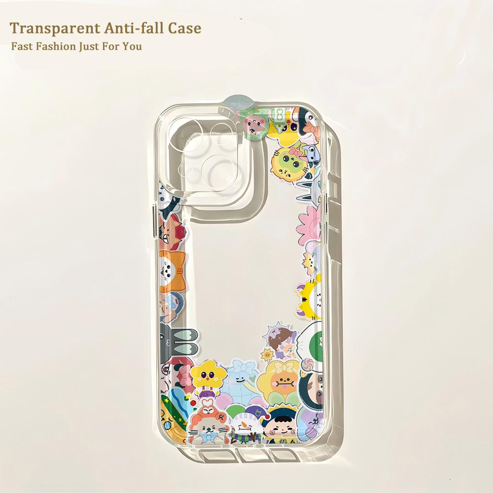 Carcasă de telefon Anime M-Mascot GMMTVS pentru IPhone 17 16 16e 15 14 13 12 11 Mini Pro Max X XR XSMax 7 8 Air Plus Capac Spate Transparent