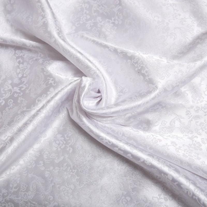 Vintage Dragon Jacquard Silk Brocade Fabric for Kung Fu Uniform Hanfu Tang Suit Traditional Chinese Clothing DIY Craft