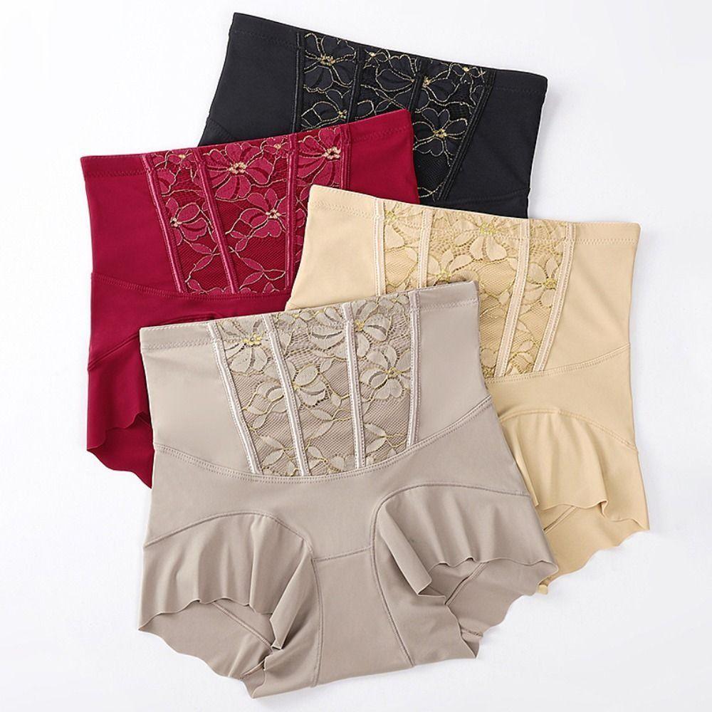 High Waist Postpartum Body Shaper Shapewear Seamless Underpants Sweet Butt Lifter Briefs  Lady