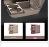 Compatible with 26 Geely Xingyue L models, this dustproof silicone storage box fits under the center console for convenient storage.