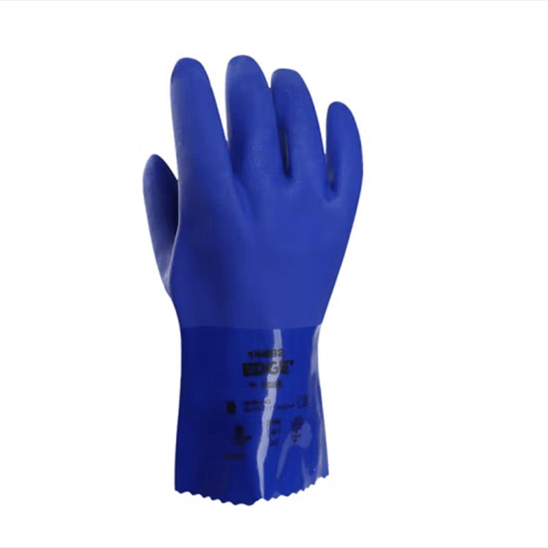 Ansell 14-662 PVC Chemical Resistant Gloves Size 10