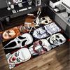 Horror Movie Icons Office Rug Chair Mat, Game Carpet, Suitable for Front Door, Bedroom, Living Room, Desk, Holiday Gift