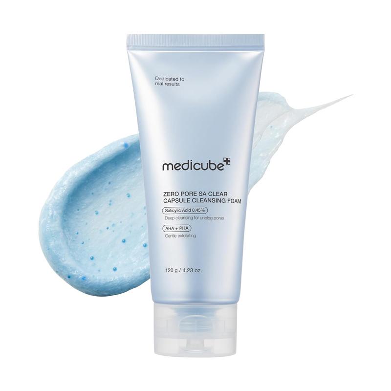 Medicube Mousse nettoyante Zero Pore SA Clear Capsule 120 g