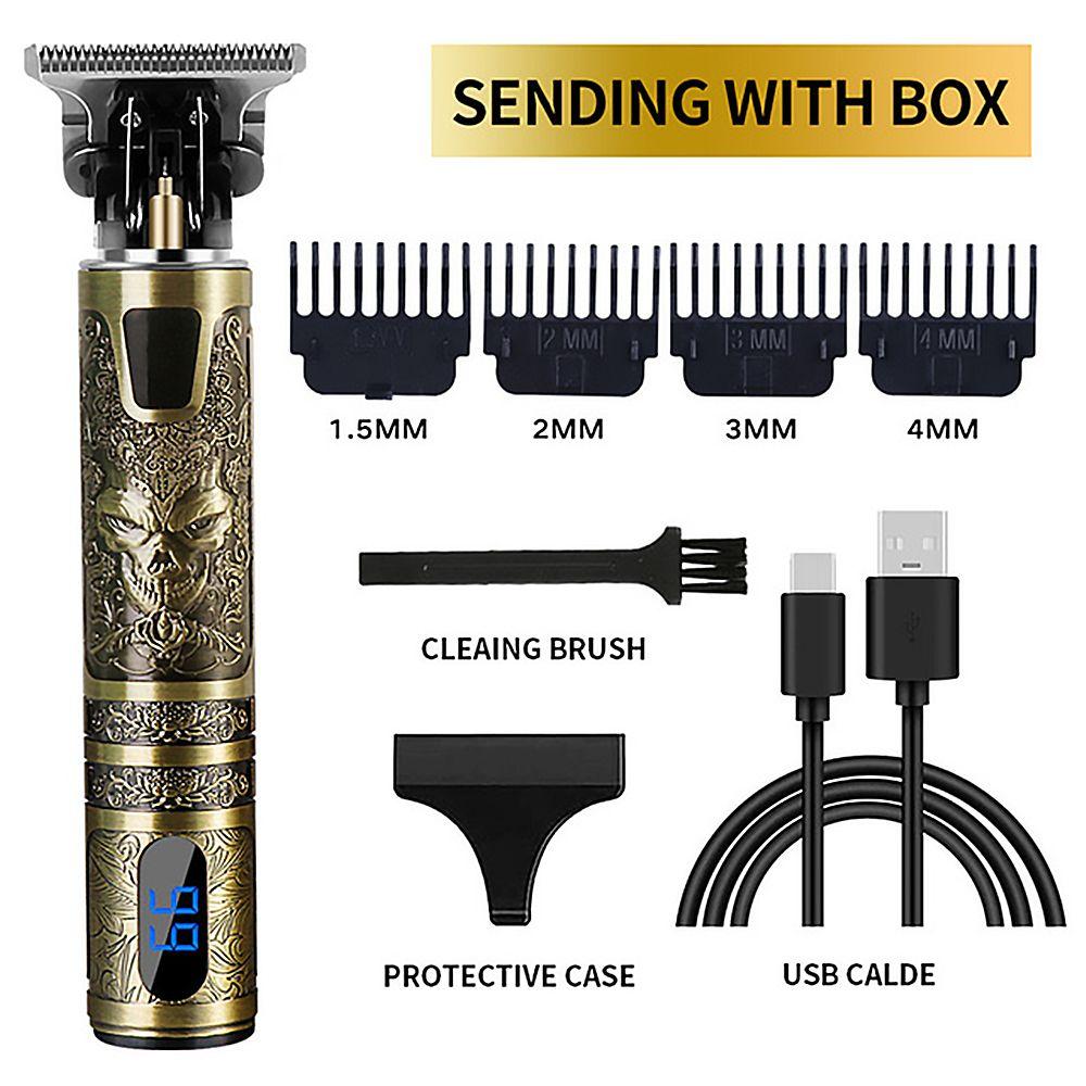 Hair Trimmer Machine Men Beard Trimmer Electric Shaver Clipper Rechargeable Barber Shaving Machine