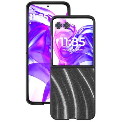 Milky Way Series For Motorola Razr 50 Ultra 5G Case Shockproof PU+PC Phone Cover