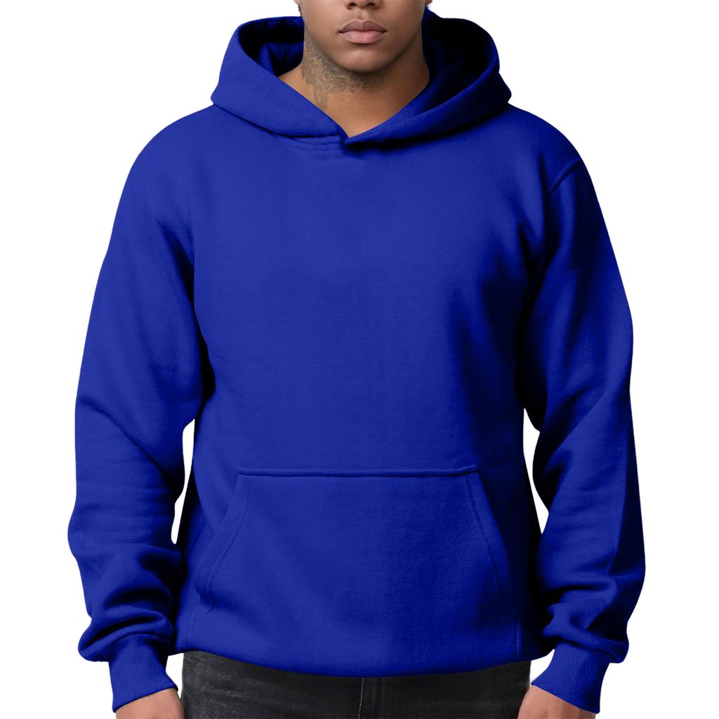Men's Fleece Hoodie Casual Long Sleeve Sweatshirt