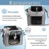 Expandable Foldable Pet Carrier Bicycle Basket for Cats & Dogs – Large Capacity, Cross-border Exclusive.
