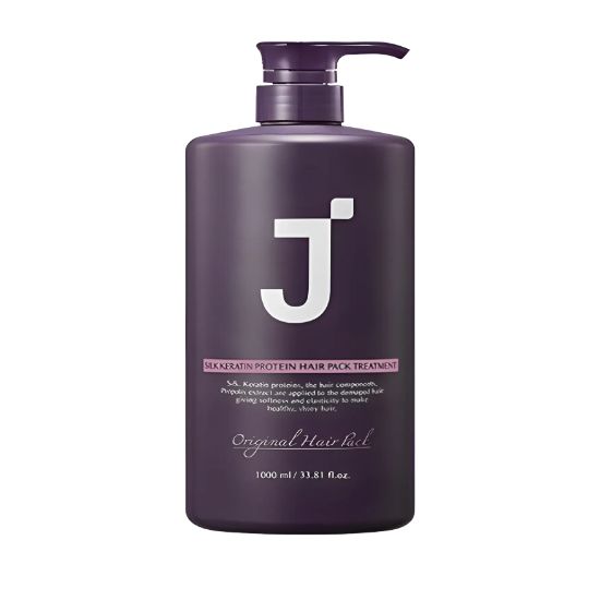 JSoop Silk Keratin Hair Pack Treatment Peony Scent Deep Repair Korean Hair Conditioner 1000ml