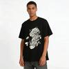 Halloween Bandage Cat Funny Print Casual Top Pure cotton T-shirt
