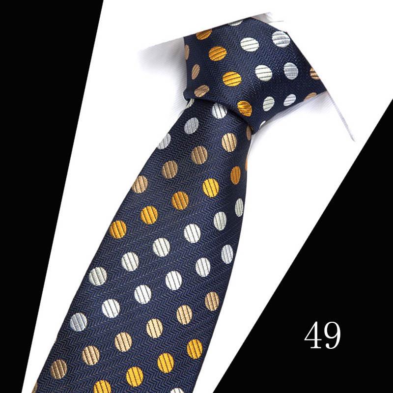 2025 Men's Formal 7.5cm Silk Polyester Tie