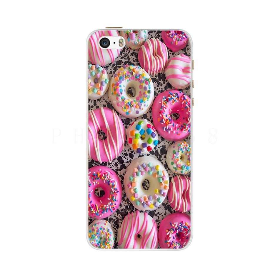 Case For iPhone 5 5S SE Case Silicone Soft TPU Cute Cartoon Pattern Protector Shell For iPhone 6 6S 5 iPhone6S Case Cover Fundas