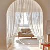 Pearl Bow Design Pearl Bow Curtains Straps Easy To Use Curtains Binding Rope  Home Decor