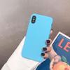 Candy Silione Rubber Shockproof Case for Iphone X XS Max XR Cover For iphoneX Xr XS Max Ultra Thin Bumper Fundas Case Coque