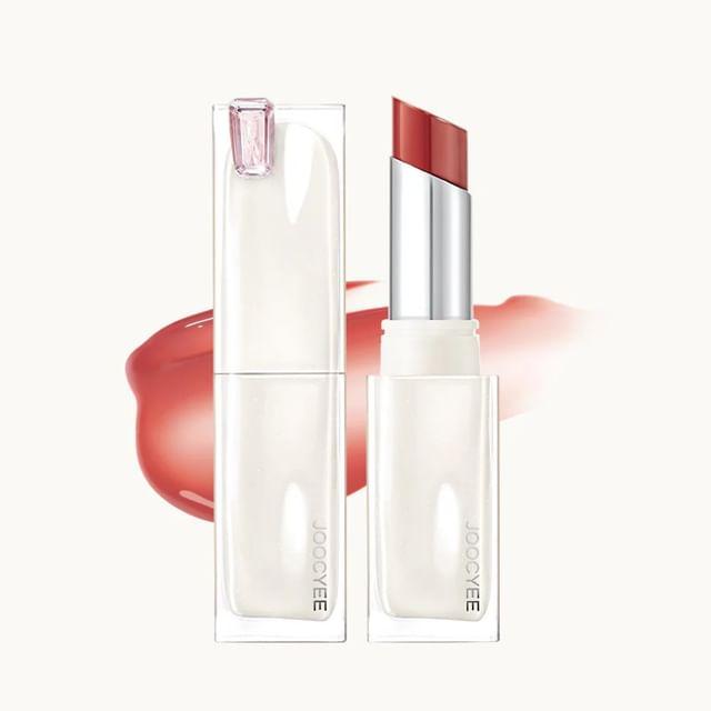 JOOCYEE - Lucent Glazed Rouge - 6 Colors #100L Grey Pink - 3.2g