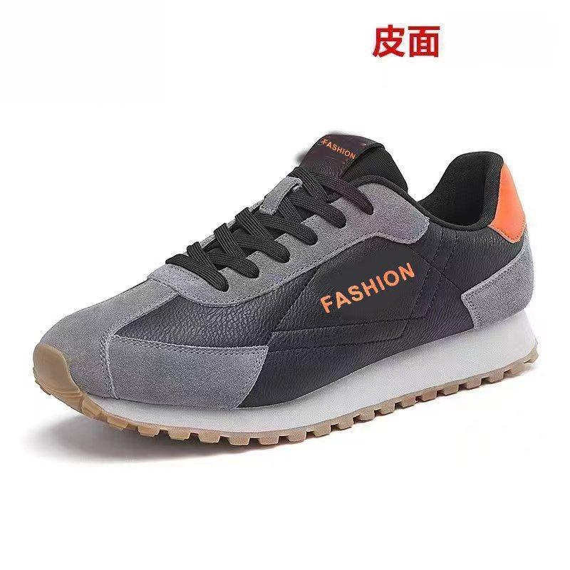 

Чоловіче взуття, Маленькі білі туфлі, Корейська версія, Універсальні кросівки, Чоловічі туфлі Форреста Гампа, Повсякденне взуття, Студентські зручні кросівки для бігу 45 чорний