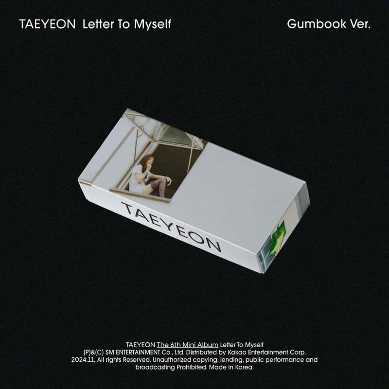 

TAEYEON - 6th Mini Album: Letter To Myself [Gumbook Ver.] (Smart Album)