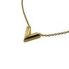 LOUIS VUITTON M61083 Gold Plated Essential V Necklace gold Gold Plated Used