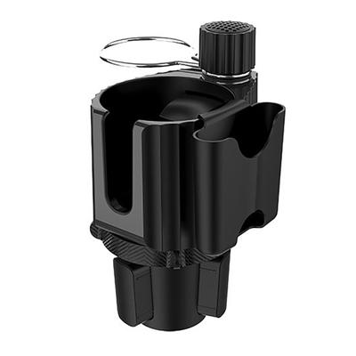 Supporto per Telefono per Auto Base Regolabile Multifunzionale 4 in 1 Aromaterapia per Auto Portabicchieri per Acqua Caffè Snack Organizer per Auto