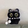 Creative Plush Little Black Cat Pendant Cute Fashion Cat Keychain Exquisite Backpack Decoration Accessories