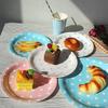 OIMG Birthday Party Polka Dot Disposable Paper Plates