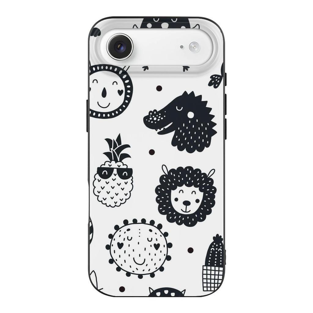 1 Pack For Iphone 17/17Air/17Pro/17ProMax Tpu Phone Case With Slim Profile, Anti-Slip Sides, Raised Lips Around Camera, Responsive Press Buttons