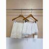 Layered Hoodie with Lace Trim Skirt and Sweater Pants for Women