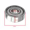10pcs Sealed Ball Bearings 6x19x6mm 626zz Roller Skate Wheel Bearings Carbon Steel Longboard Bearing Replacement for Pulley