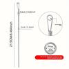 1/3/5Pcs Hoodies Elastic Band Lace Cord Flexible Drawstring Thread Bendable Spring Drawstring Threader Clip Diy Sewing Accessory