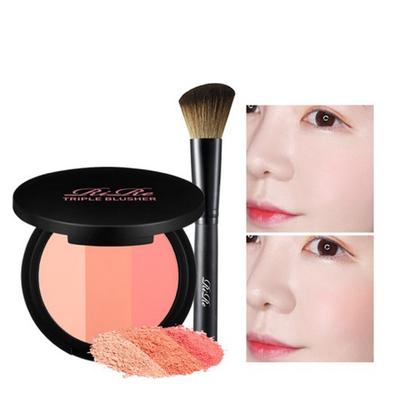 Triple Triple Blusher + Brush Free, 1 Piece