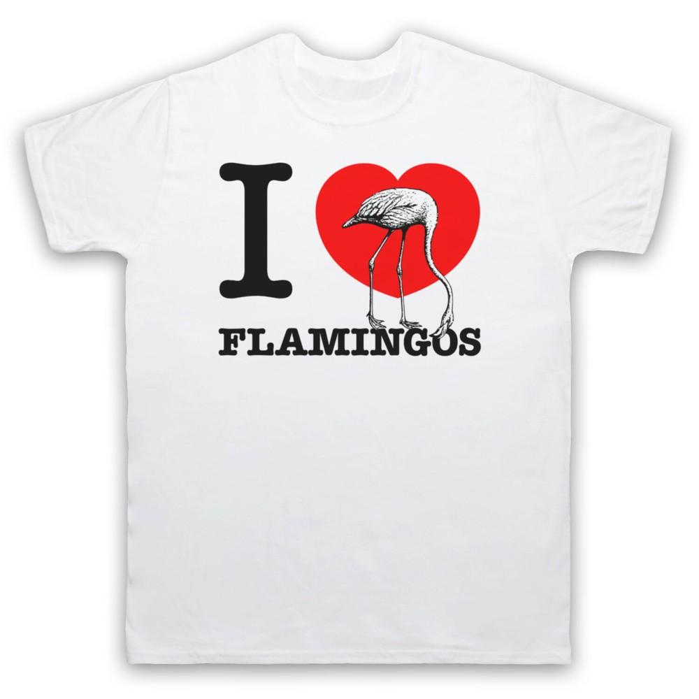 

I Love Flamingos Animal Rights Lover Save The Animals Mens And Womens T-Shirt XL