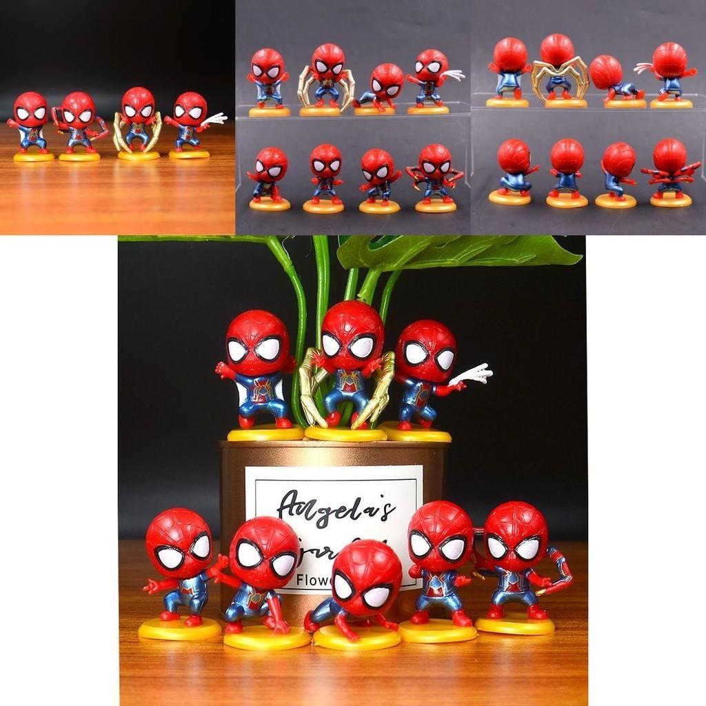 Pvc Spiderman Figures Perfect Cake Ornament For Superhero Fans