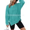 BITCED Women's Fashion Casual O-Neck Long Sleeve Blouses & Shirts