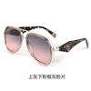 European and American trend metal pilot sunglasses female personality YK street shot glasses men's toad glasses sunglasses fashion trend
