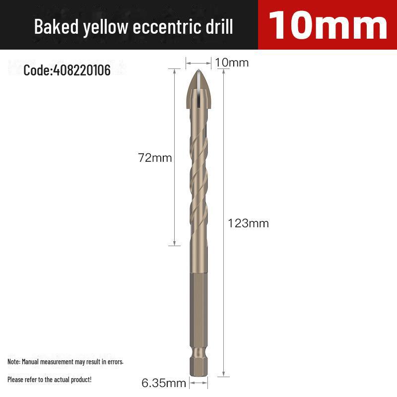 Huhao Heavy Duty Excentrische Boor met Kantelbare Kop voor Keramiek, Tegel, Beton, Gipsplaat en Glas.