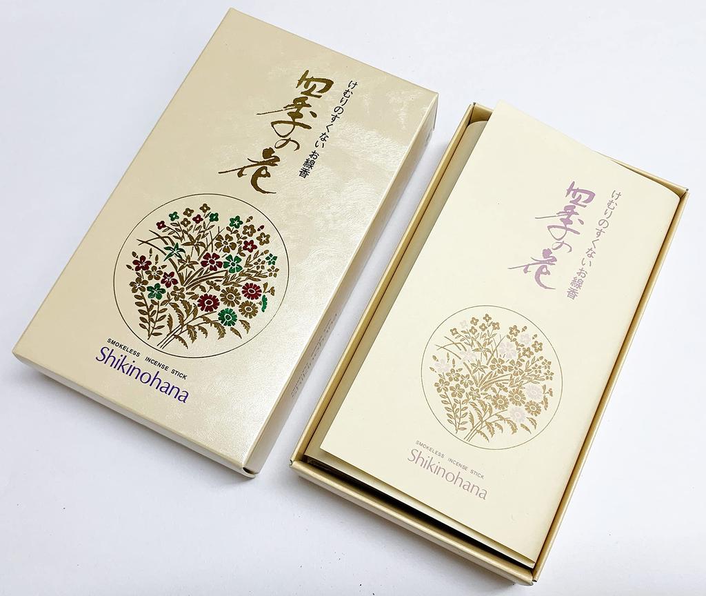 Awaji Low Smoke Seasonal Large Value Floral Flower Umekundo's Incense, Lavender, Flowers, 130g, Pack, Incense, Scent, #115