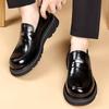 Men's Autumn/Winter Slip-on Derby Leather Shoes - Formal & Casual Soft Sole Loafers