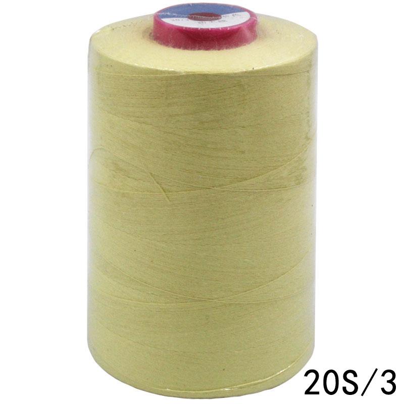 100g/Roll FL 1414 High temperature Resistant Aramid Fiber Flame-Retardant Thread Sewing Rope Yellow High-Speed Sewing Thread