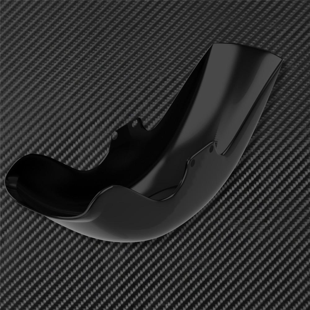 Motorcycle Gloss Black Front Fender Mudguards ABS Plastic Cover For Harley Softail 2006-2017 Fat Boy Special FLSTF 1450
