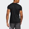 Adidas Run It Tee M Logo Training Short Sleeve T-Shirt Men Tops Black FL6972