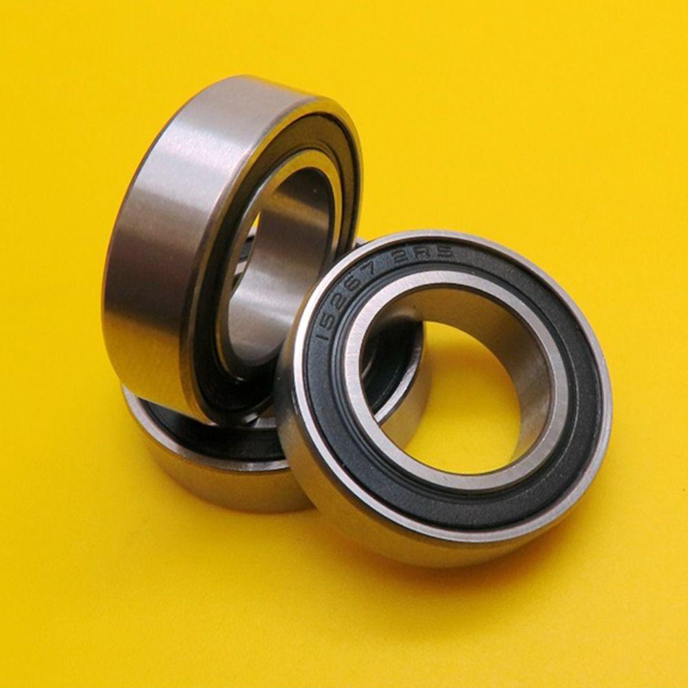 4PCS ocelové pryžové těsnění 15x26x7 mm 15267-2RS Kuličková ložiska Čerpadlo Průmysl