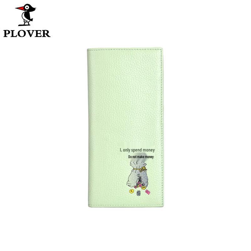 Унисекс длинный кошелек-органайзер Plover из кожи One Size