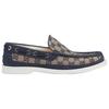 Lace Up Loafer 'GG Canvas - Beige Blue' 786485 FADJG 4045
